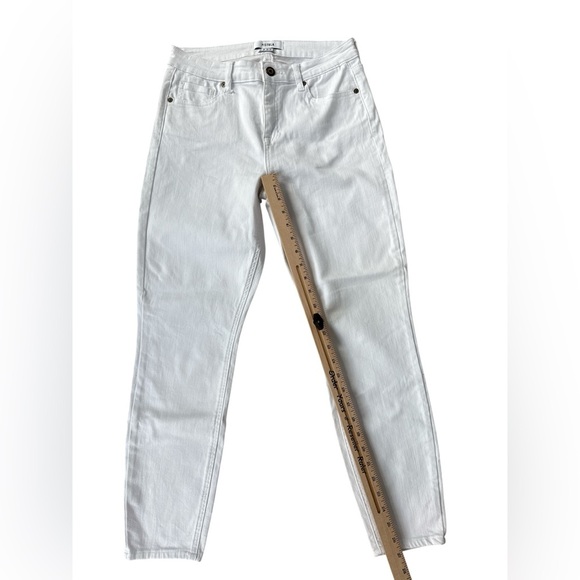 Pistola Women’s White Wash Jeans Mid Rise Stretch Cotton Blend Jean Size 29 - Picture 2 of 5